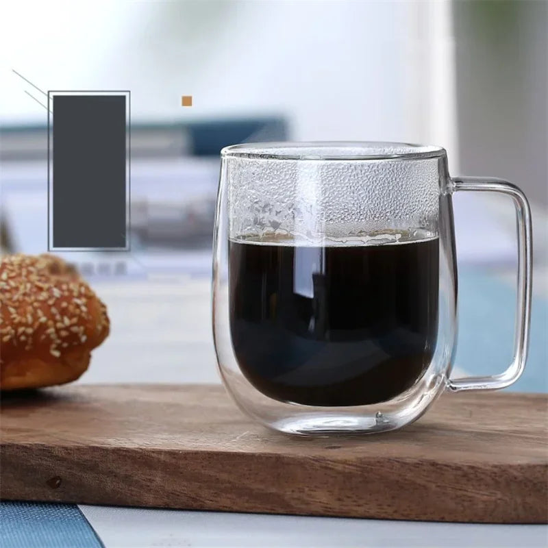 Double Wall Glass Coffee Cup
