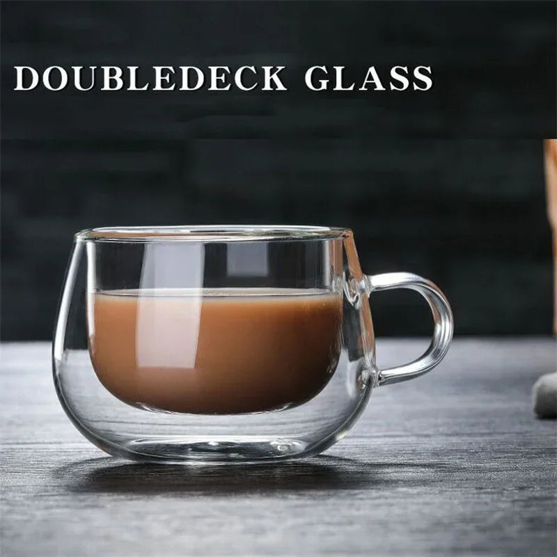 Double Wall Glass Coffee Cup