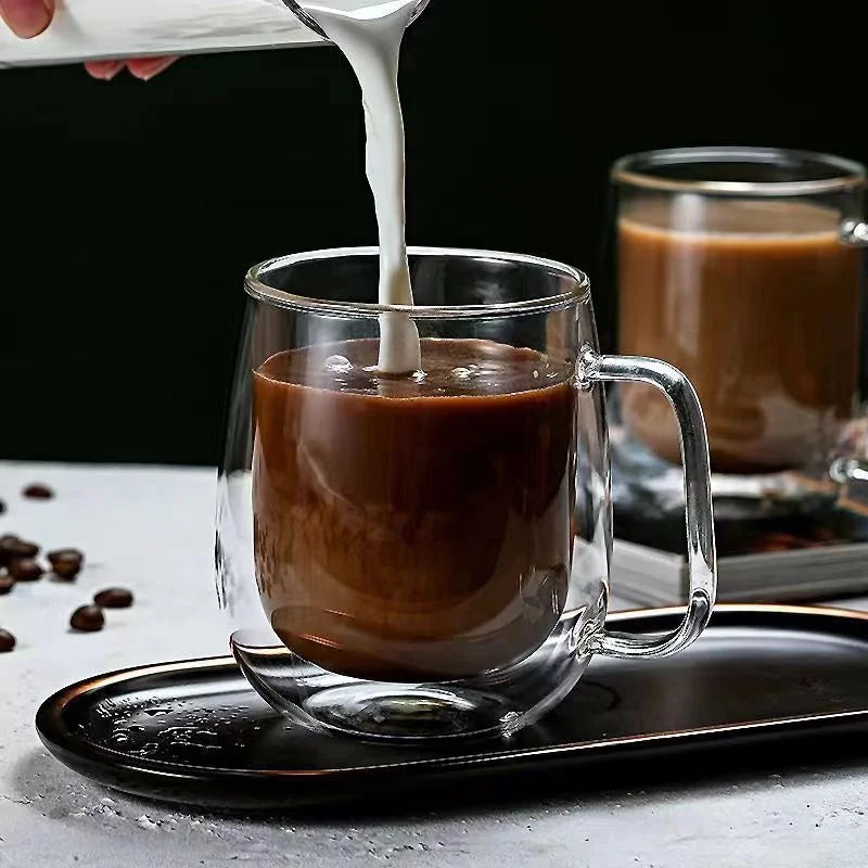 Double Wall Glass Coffee Cup