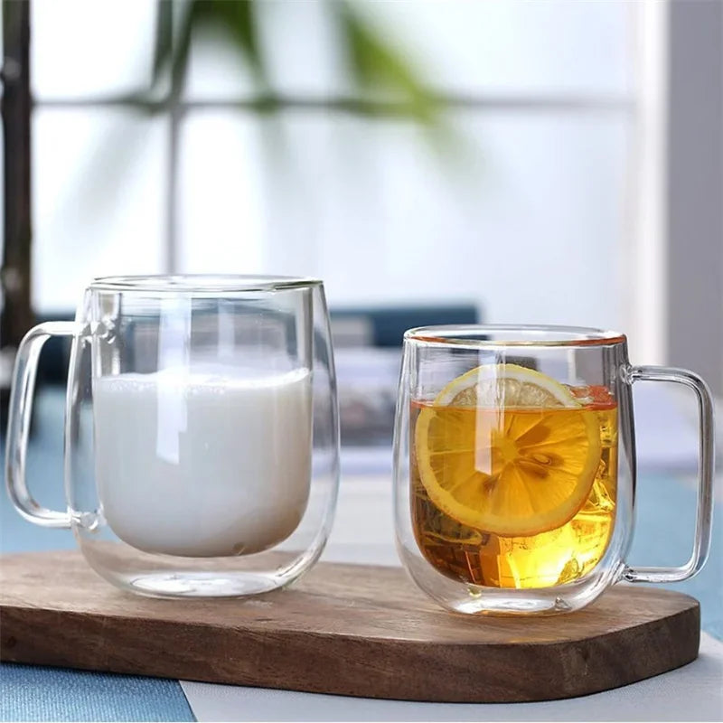 Double Wall Glass Coffee Cup