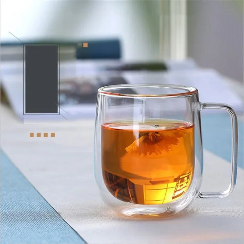 Double Wall Glass Coffee Cup