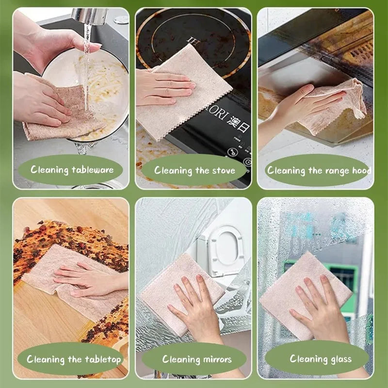 Natural Dishcloths Reusable and Compostable Towels