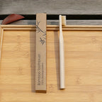 Wooden Cylindrical Bamboo Toothbrushes