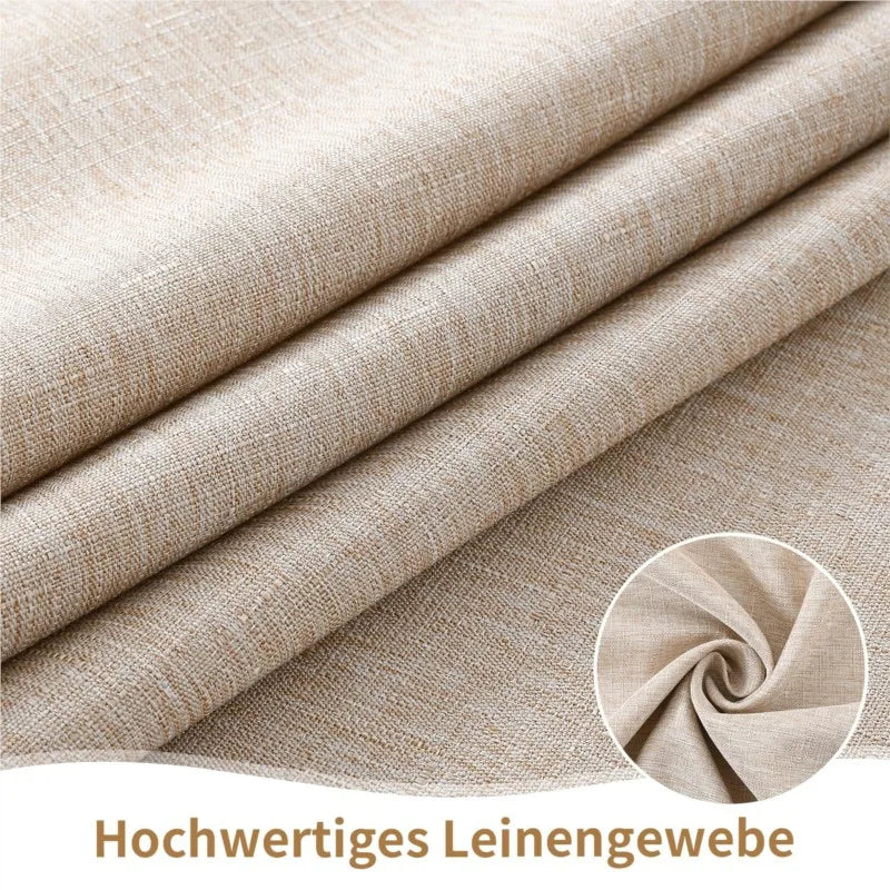 Textured Rectangle Linen Table Cloth