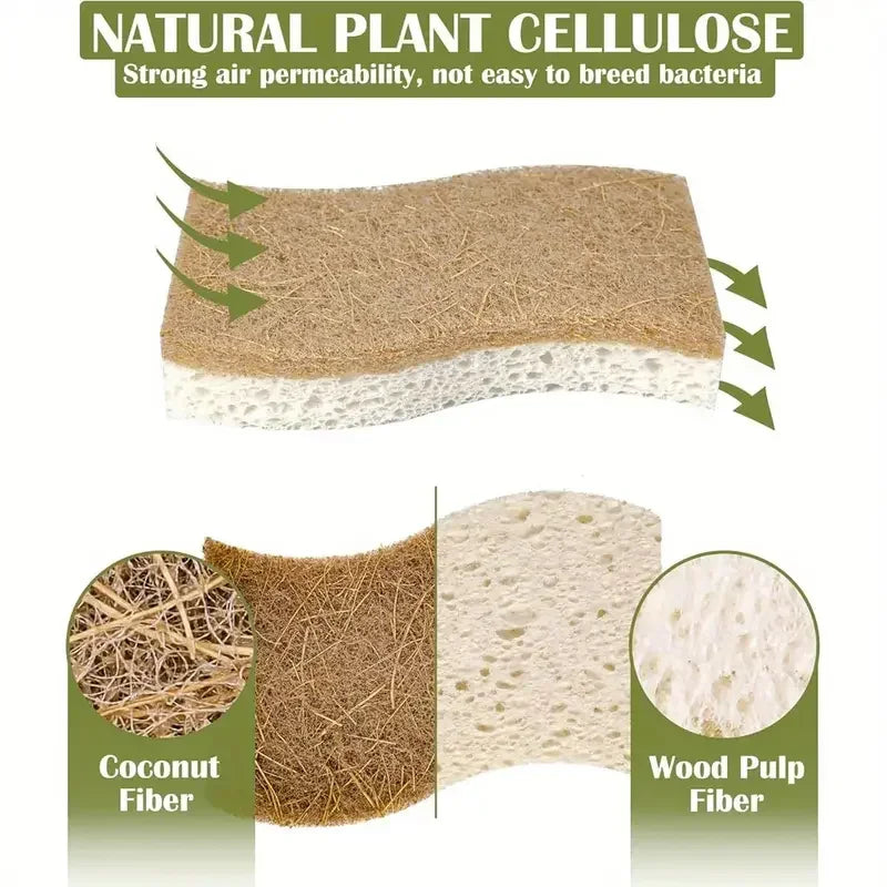 Natural Kitchen Coconut  Sponge Scrubber