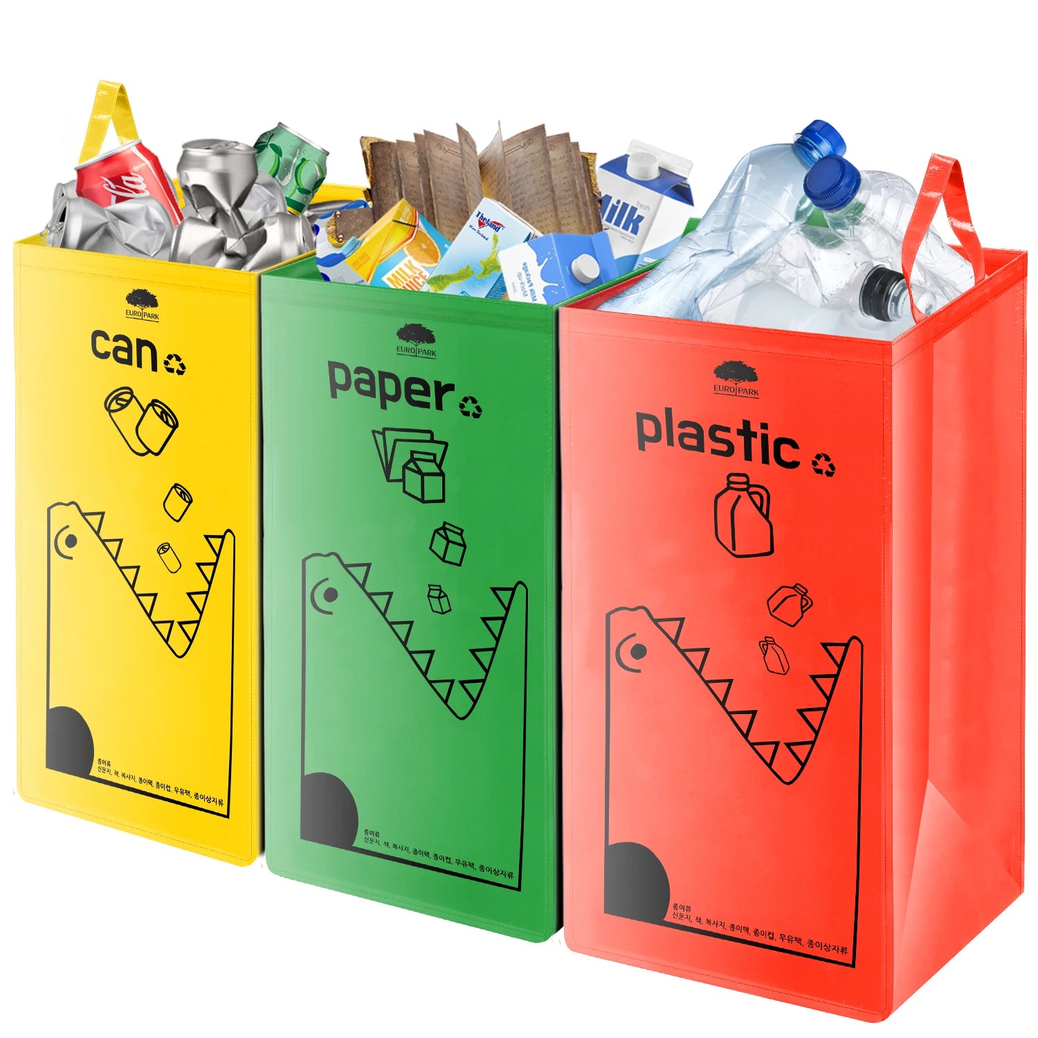 Foldable Bottle Recycling Storage Bag