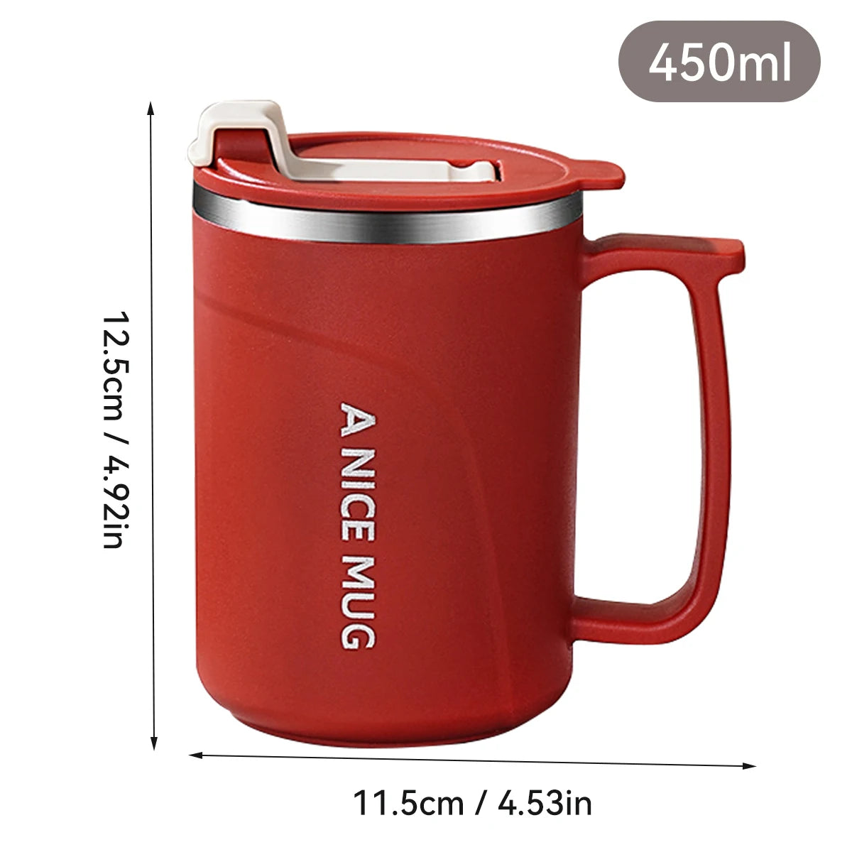 Double Wall Insulated Stainless Steel Coffee Mug