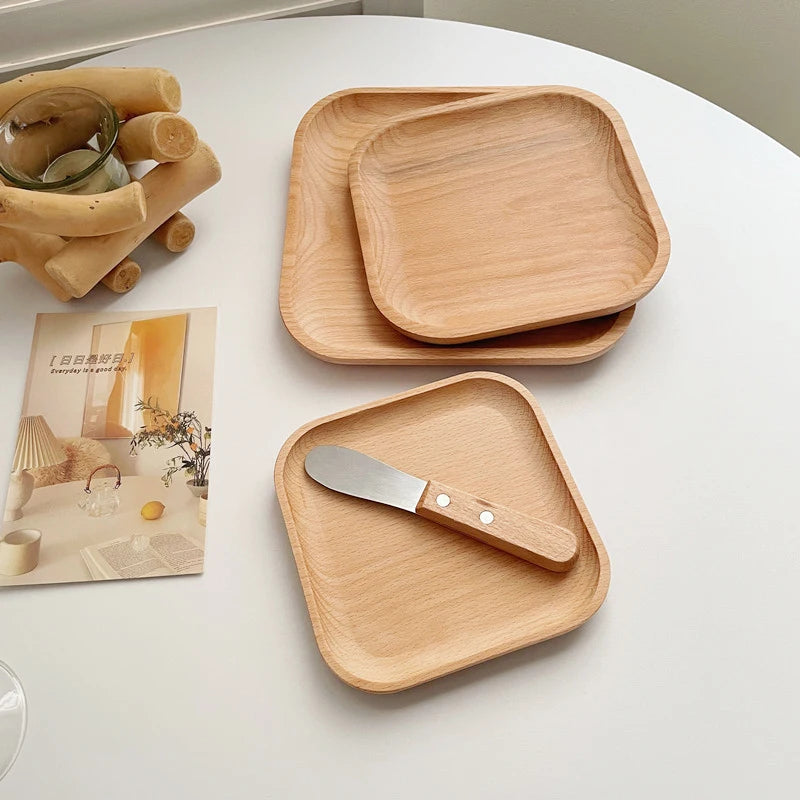 Durable Wooden Heat Resistant Tray