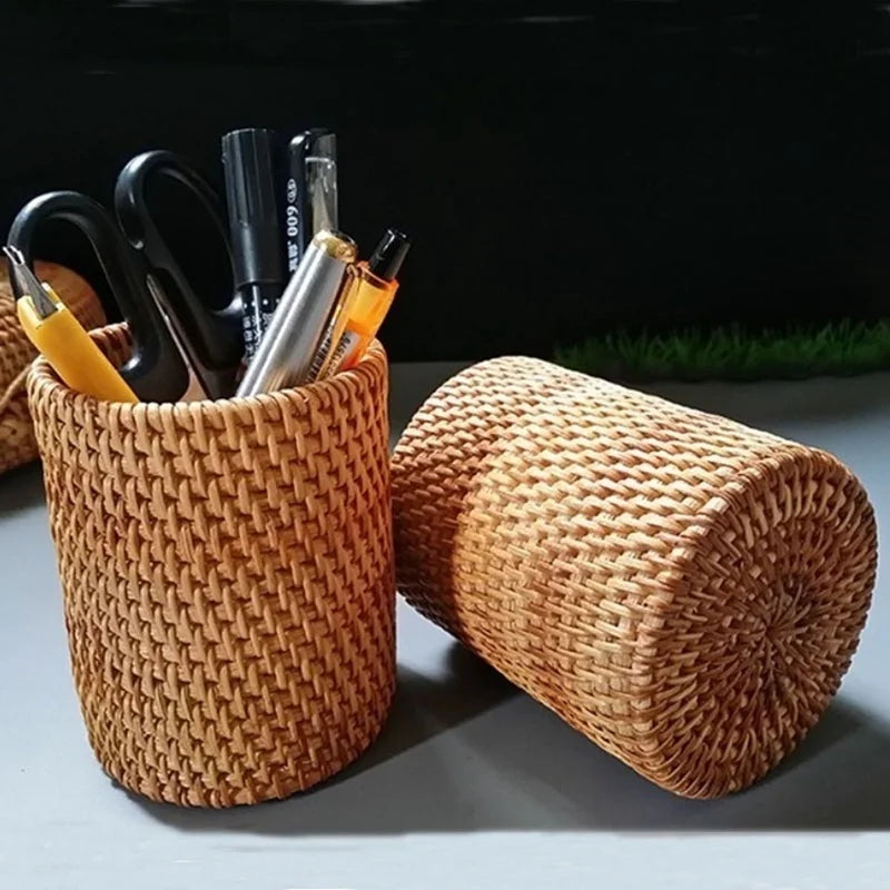 Rattan Tableware Storage