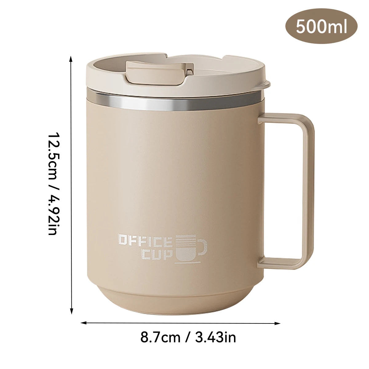 Double Wall Insulated Stainless Steel Coffee Mug