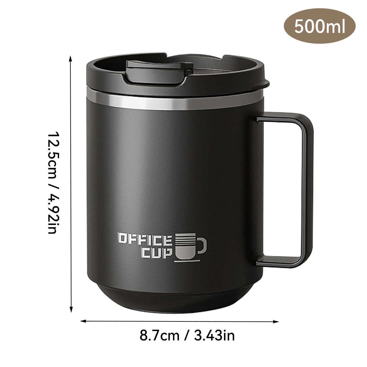 Double Wall Insulated Stainless Steel Coffee Mug