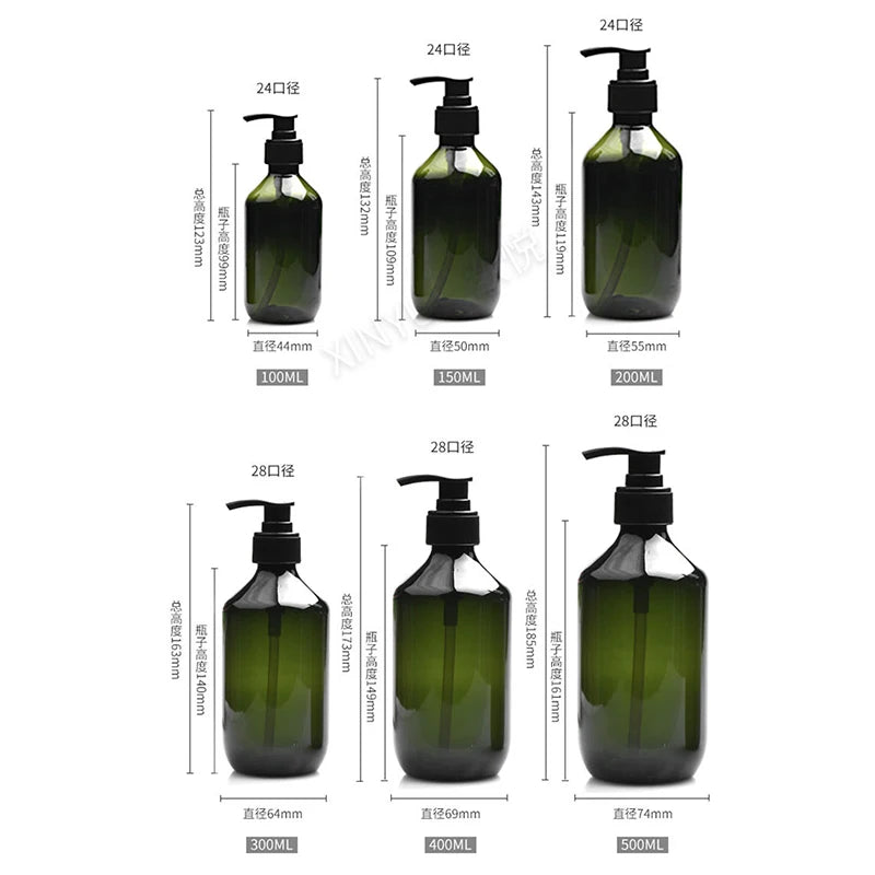 Refillable Pump Bottles
