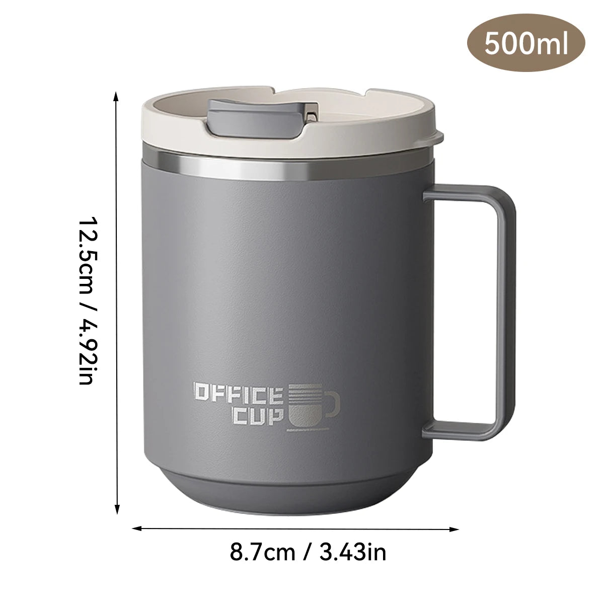 Double Wall Insulated Stainless Steel Coffee Mug