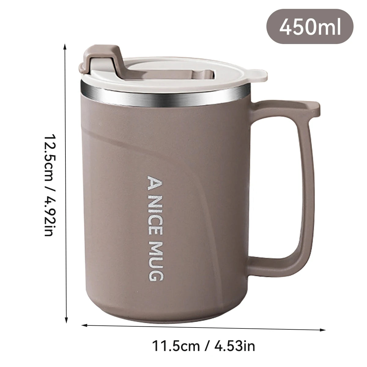 Double Wall Insulated Stainless Steel Coffee Mug
