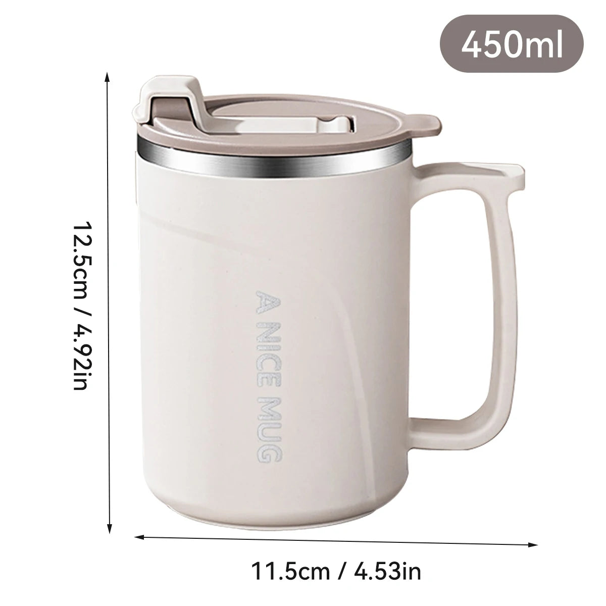 Double Wall Insulated Stainless Steel Coffee Mug