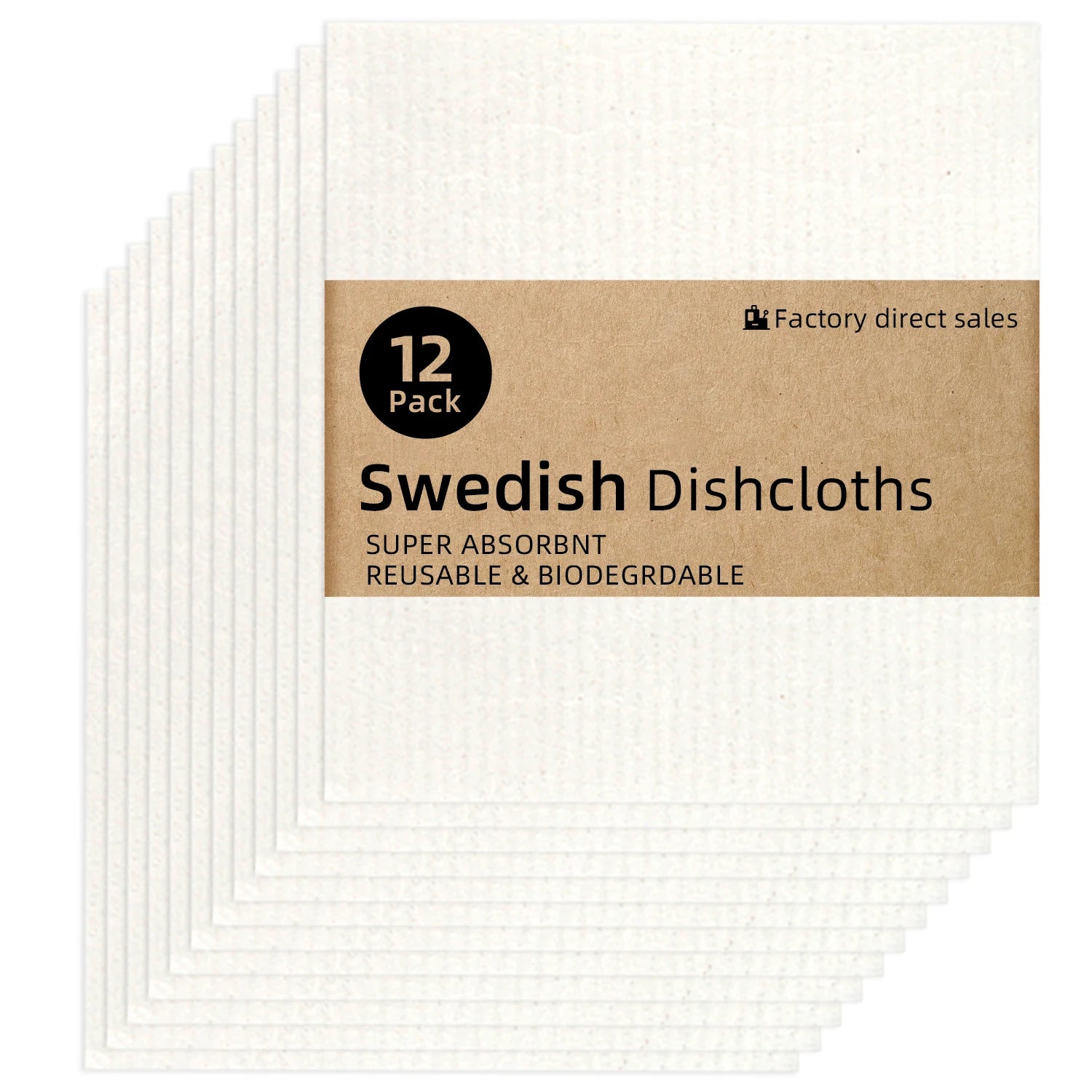 Super Absorbent Cotton Cloth, Biodegradable
