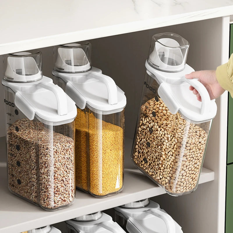 Storage Container for Grains, Pet Food, Snacks