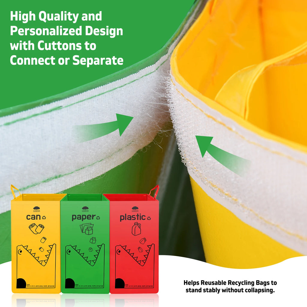 Foldable Bottle Recycling Storage Bag