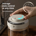 Vacuum Beverage Food Jar with Date Tracker
