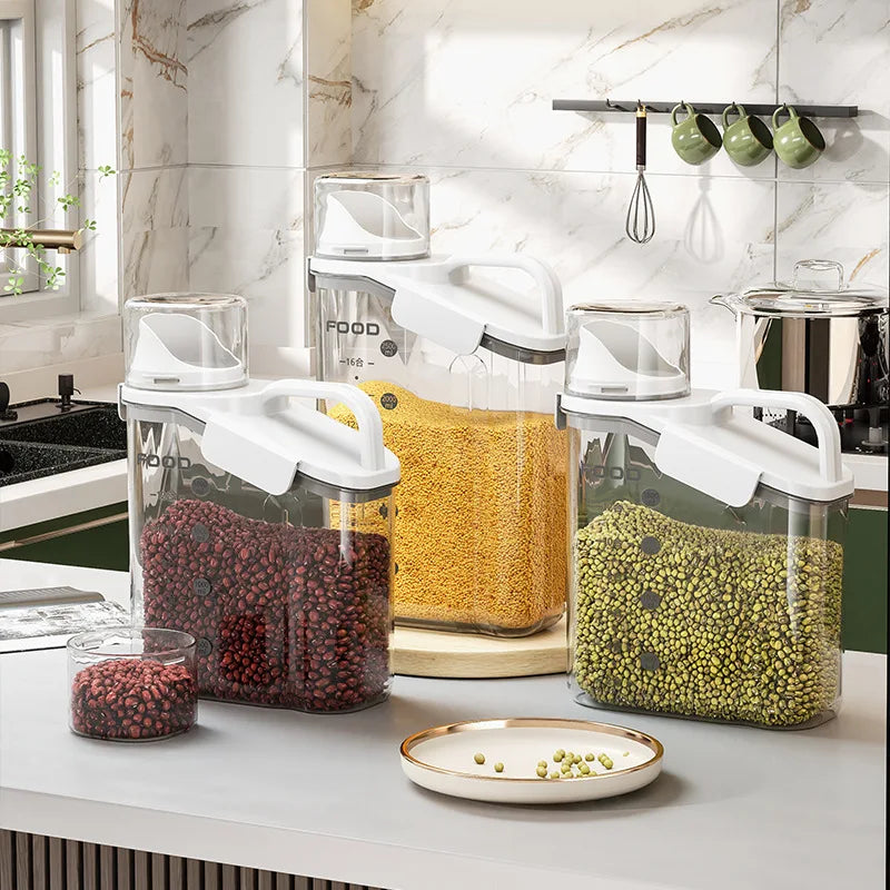 Storage Container for Grains, Pet Food, Snacks