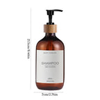 Shampoo and Conditioner Bottles Dispenser 3 Pack