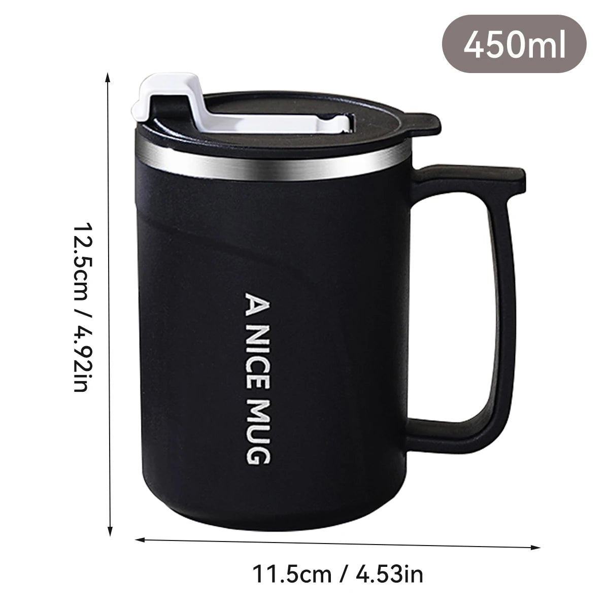 Double Wall Insulated Stainless Steel Coffee Mug