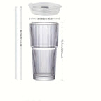 Transparent Glasses For Juice Iced Coffee