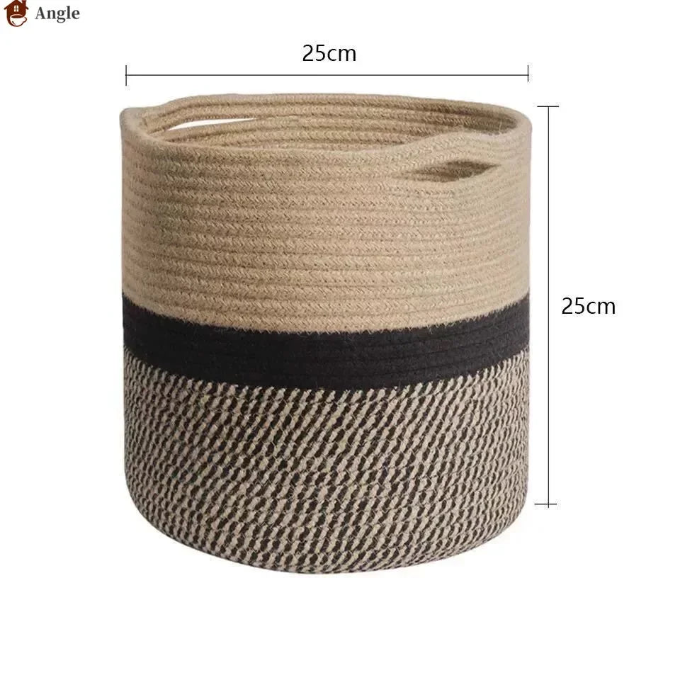 Cotton Rope Plant Basket