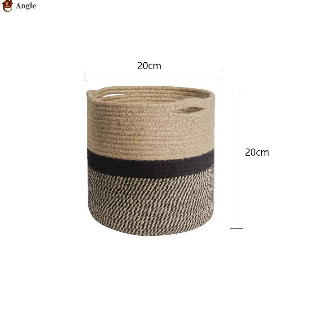 Cotton Rope Plant Basket