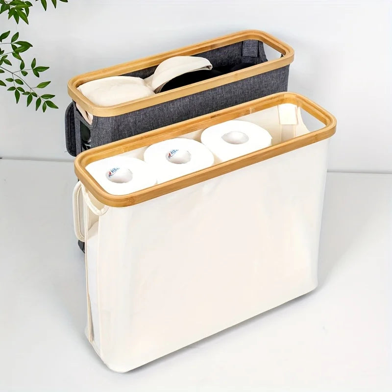 BambooToilet Paper Storage Basket